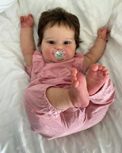Cargar imagen en el visor de la galería, 20" Realistic Newborn Baby Doll Soft Silicone Simulation Reborn Baby Doll Child Gift