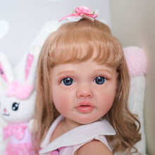 Load image into Gallery viewer, Lifelike Lovely 22inch 55cm Reborn Baby Dolls Full Body Silicone Realistic Newborn Baby Dolls Toy