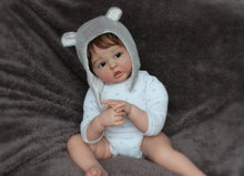 Load image into Gallery viewer, 24 Inch Handmade Real Life Reborn Toddler Dolls Silicone Newborn Reborn Baby Doll Girl Finished Reborn Baby Dolls