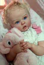Load image into Gallery viewer, Weighted 24 Inch Handmade Real Life Reborn Toddler Dolls Silicone Newborn Reborn Baby Doll Girl Finished