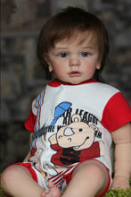 Load image into Gallery viewer, 24 Inch Weighted Realistic Boy Reborn Toddler Doll Real Life Newborn Baby Doll Xmas and Birthday Gift