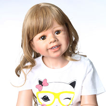 Carica l'immagine nel visualizzatore di Gallery, 39 Inch Masterpiece Doll Toddler Big Size Standing Reborn Baby Girl Doris