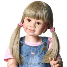Carica l'immagine nel visualizzatore di Gallery, 34" Standing Big Toddler Girl Reborn Doll Masterpiece Ball Jointed Nicole