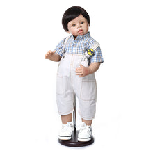 Carica l'immagine nel visualizzatore di Gallery, 28" Handmade Lifelike Reborn Toddler Masterpiece Doll Boy Model Henry