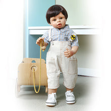 Carica l'immagine nel visualizzatore di Gallery, 28" Handmade Lifelike Reborn Toddler Masterpiece Doll Boy Model Henry