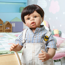 Carica l'immagine nel visualizzatore di Gallery, 28" Handmade Lifelike Reborn Toddler Masterpiece Doll Boy Model Henry