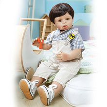 Carica l'immagine nel visualizzatore di Gallery, 28" Handmade Lifelike Reborn Toddler Masterpiece Doll Boy Model Henry