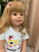 Carica l'immagine nel visualizzatore di Gallery, 39 Inch Masterpiece Doll Toddler Big Size Standing Reborn Baby Girl Doris