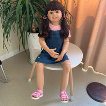 Carica l'immagine nel visualizzatore di Gallery, 39 Inch Masterpiece Doll Big Size Standing Reborn Baby Girl Toddler Eunice