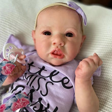画像をギャラリービューアに読み込む, 22 Inch Reborn Baby Doll Saskia Popular Newborn Silicone Doll Full Body Sisley