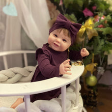 Загрузить изображение в средство просмотра галереи, Weighted Reborn Toddler Doll Girl Realistic Newborn Baby Doll Visible Veins and Capillaries Handmade