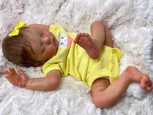 Load image into Gallery viewer, 18 Inch Real Looking Reborn Baby Dolls Silicone Soft Vinyl Lifelike Sleeping Newborn Baby Girl
