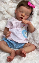 Load image into Gallery viewer, Cute Realistic 18" Reborn Dolls Sleeping Baby Girl Xmas Gift