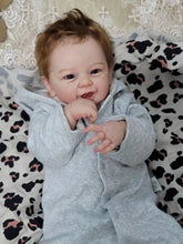 Carica l'immagine nel visualizzatore di Gallery, 20 Inch Reborn Baby Doll Boy Soft Body Realistic and Lifelike Newborn Baby Doll