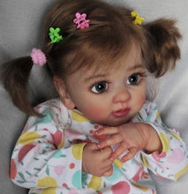 Cargar imagen en el visor de la galería, 17 Inches Cute Reborn Newborn Baby Doll Lifelike Cuddly Doll Popular Handmade Reborn Babies Doll