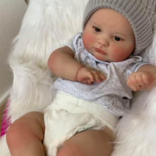 Load image into Gallery viewer, Weighted Reborn Baby Doll Soft Silicone Newborn Baby Doll 24 Inch Reborn Toddler Boy