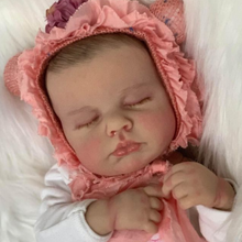 Load image into Gallery viewer, Lifelike Reborn Baby Doll Realistic Reborn Baby Doll Girl 20 Inch Sleeping Silicone Newborn Baby Dolls