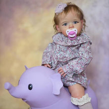 Load image into Gallery viewer, 24 Inch Reborn Girl Toddler Realistic Newborn Baby Doll Weighted Reborn Baby Dolls Birthday Gift for Children