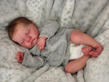 Load image into Gallery viewer, Lifelike Reborn Baby Doll Soft Silicone Vinyl Realistic Reborn Baby Dolls Sleeping Levi
