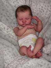 Load image into Gallery viewer, Lifelike Reborn Baby Doll Soft Silicone Vinyl Realistic Reborn Baby Dolls Sleeping Levi