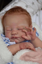画像をギャラリービューアに読み込む, 19 Inch Realistic Reborn Baby Doll That Look Real Life Newborn Baby Dolls Eyes Close Lifelike Baby Girl Doll