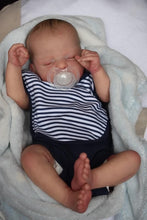 画像をギャラリービューアに読み込む, 19 Inch Realistic Reborn Baby Dolls Girl Cute Smiling Silicone Baby Girl Doll Preemie Lifelike Reborn Toddler Dolls