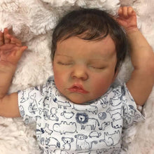 Cargar imagen en el visor de la galería, Sleeping Boy 18" Reborn Baby Doll Silicone Vinyl Handmade