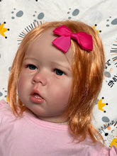 画像をギャラリービューアに読み込む, 28 Inch 70cm Toddler Girl Reborn Doll Soft Silicone Reborn Baby Doll Newborn Cuddly Baby Doll
