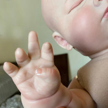Загрузить изображение в средство просмотра галереи, Huggable Cloth Body Weighted Reborn Baby Doll Soft Silicone Baby Doll Rudy Toddler Size