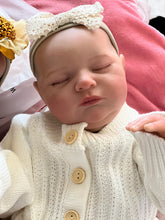 画像をギャラリービューアに読み込む, Sleeping Reborn Baby Dolls 19 Inches Soft Silicone Vinyl Reborn Baby Girl Doll Real Life Newborn Baby Doll