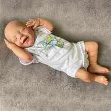 Загрузить изображение в средство просмотра галереи, Lifelike Reborn Toddler 19 Inch Realistic Newborn Baby Doll Boy Full Silicone Body Reborn Baby Dolls