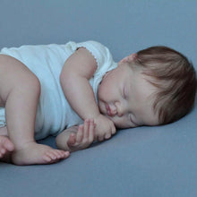 Laden Sie das Bild in den Galerie-Viewer, 19 Inch Realistic  Baby Dolls Sleeping Lifelike Baby Dolls Girl Cuddly Baby Doll
