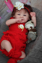 Carica l&#39;immagine nel visualizzatore di Gallery, 20 Inch Lovely Real Life Reborn Baby Dolls Girl Lifelike Newborn Toddler Realistic Baby Dolls Girl
