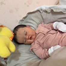 Загрузить изображение в средство просмотра галереи, 19 Inch Sleeping Lifelike Baby Dolls Realistic Baby Dolls Girl Lovely Cuddly Baby Doll
