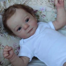 Carica l&#39;immagine nel visualizzatore di Gallery, 19 Inch Reborn Baby Dolls Girl Real Life Cloth Body Baby Dolls Realistic Newborn Toddler Doll Named Felicia
