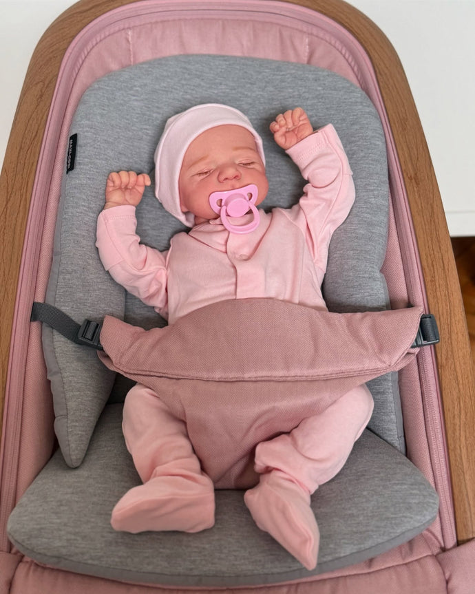 【リボーンドール】 PASCALE PINKY REBORN Pascale 19-Inch Reborn Baby Doll | Hand-Painted Head