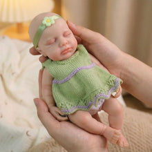 Load image into Gallery viewer, 12inch Mouth Can Open Super Soft Solid Platinum silicone Flexible Elastic LifelikePremie Baby Reborn Loulou Doll
