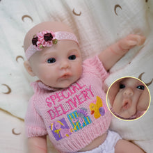 Load image into Gallery viewer, 12 Inch Full Silicone Reborn Baby Doll with Open Mouth &amp; Tongue
