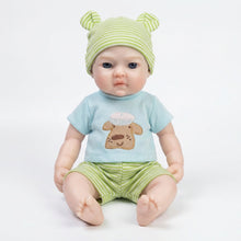 Load image into Gallery viewer, Newborn Silicone Infant Doll Washable Full Body Silicone Comfort Toy Collectible Gift Doll for Girls Kids

