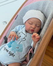 Load image into Gallery viewer, Pinky Reborn 20" Cute Sleeping Reborn Baby Doll  Closed Eyes  Soft Body  Outfit and Pacifier

