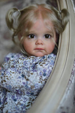 Carregar imagem no visualizador da galeria, 24inch Lifelike Reborn Toddler Baby Dolls Girl Maggie Lovely Realistic Newborn Baby Doll Gift for Kids
