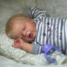 画像をギャラリービューアに読み込む, 22 inch Lifelike Reborn Baby Doll Girl Handmade Realistic Sleeping Cuddly Baby Dolls
