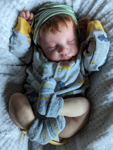 画像をギャラリービューアに読み込む, 19inch Lifelike Lovely Reborn Baby Dolls Levi Realistic Cuddly Sleeping Reborn Baby Dolls Adorable Newborn Baby Dolls Gift for Kids
