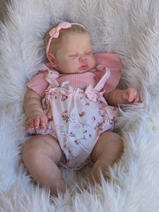 24 Inch Toddler Reborn Doll Girl Lifelike Silicone Reborn Baby Dol Newborn Realistic Baby Doll Xmas Gift