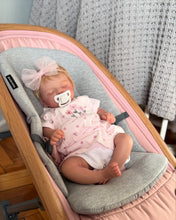 Load image into Gallery viewer, Rosalie 20-Inch Reborn Baby Doll Gift Set  Choose Full Vinyl Girl or Soft Body  Rooted Blonde Hair, Closed Eyes Includes Pacifier, Bottle &amp; Birth Certificate 1.2KG Realistic Weight
