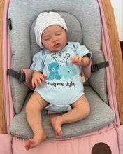 Load image into Gallery viewer, Pinky Reborn 20" Cute Sleeping Reborn Baby Doll  Closed Eyes  Soft Body  Outfit and Pacifier
