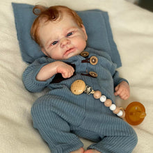 Загрузить изображение в средство просмотра галереи, 17 Inch Realistic Reborn Baby Dolls Girl Hand Made Lifelike Silicone Baby Doll Handmade Real Life Baby Doll
