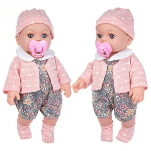 12-Inch Magnetic Pacifier & Waterproof Reborn Baby Doll - Changeable Outfits with Hat & Socks | Realistic Collectible Doll for Kids & Collectors