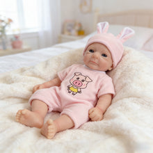 Load image into Gallery viewer, Pinky Reborn 12 Inch 30 cm Silicone Full Body Baby Girl,Silicone Baby Doll - Platinum Silicone Weighted Realistic Newborn Lifelike Preemie Doll Gift Collectors &amp; Kids Age 3+
