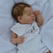 Carregar imagem no visualizador da galeria, 20 inch Sleeping Lifelike Reborn Baby Dolls LouLou Realistic Cuddly Newborn Baby Dolls Gift for Kids
